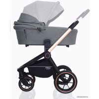 Универсальная коляска Rant MOWbaby Zoom PU (2 в 1, gold grey)