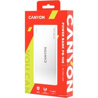 Внешний аккумулятор Canyon PB-108 10000mAh (белый)