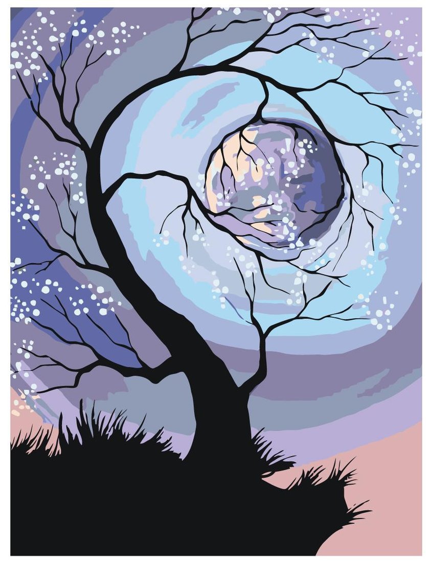 

Картина по номерам SLAVINA Лунная ночь KTMK-RA181