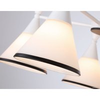 Люстра средней высоты Ambrella light Traditional TR3165/5 WH/BK