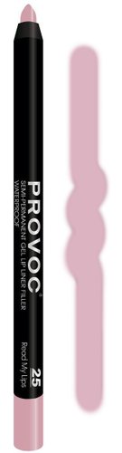 Карандаш для губ Provoc Gel Lip Liner 25 Read my lips
