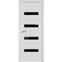 Межкомнатная дверь ProfilDoors 2.81XN L 90x200 (монблан, стекло черный триплекс) в Витебске