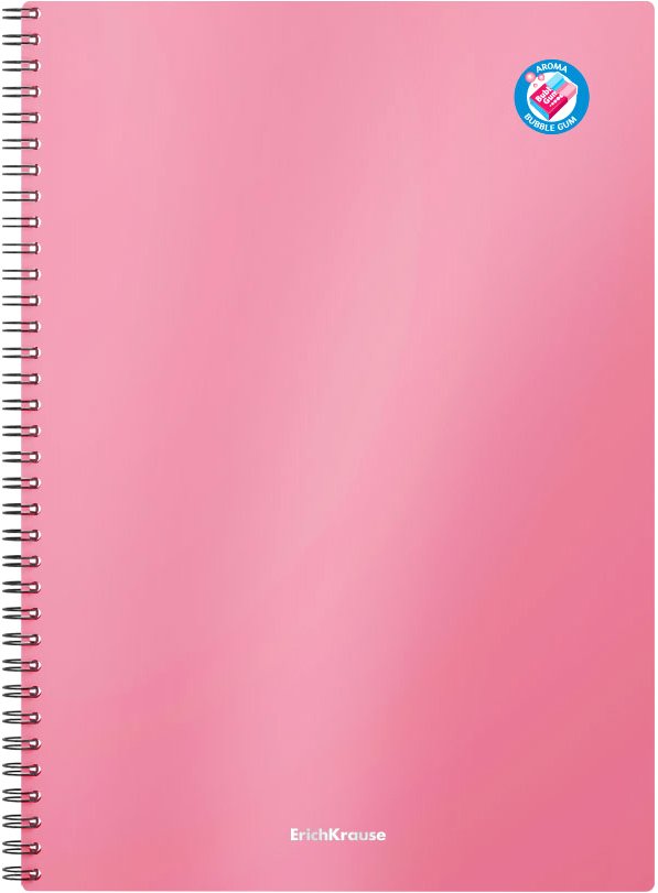 

Общая тетрадь Erich Krause Bubble Gum 58341 (80 л, розовый)