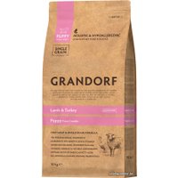 Сухой корм для собак Grandorf Lamb & Turkey Puppy (с ягненком и индейкой) 10 кг