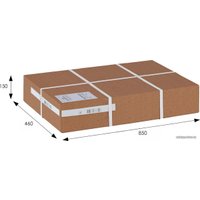 Консольный стол Мебелик Берже 11 (серый графит)