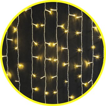 Световой дождь Navigator NGF-C01-357WW-8-2x1.5m-230-TR-IP44