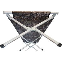 Раскладушка Медведь 200x75x45 (утепленная, со спальным мешком BalMAX Аляска Standart Series до -20°C урбан)