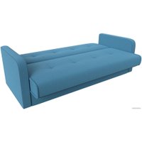 Диван Лига диванов Надежда 121130 (рогожка Амур голубой)