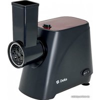 Мясорубка Delta DL-6106M (черный/красный)