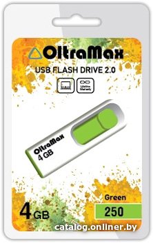 OltraMax 250 4GB (zielony) [OM-4GB-250-Green]