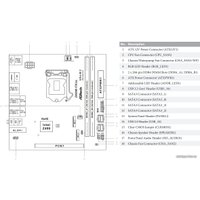 Материнская плата ASRock Z490M-ITX/ac