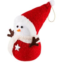 Елочная игрушка Волшебная страна Снеговичок 103168