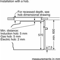 Электрический духовой шкаф Bosch Serie 4 HJA737BR0