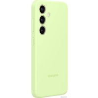 Чехол для телефона Samsung Silicone Case S24 (лайм)