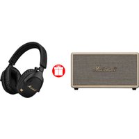 Наушники Marshall Monitor III ANC + беспроводная колонка Marshall Stanmore III (кремовый) по акции