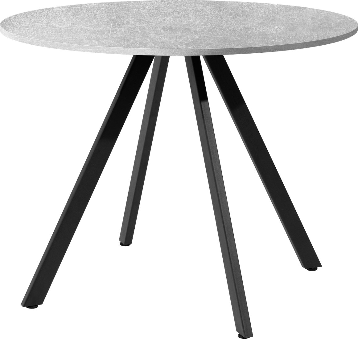 

Обеденная группа Millwood Олесунн D100x100x75х1.8 (бетон/металл черный)