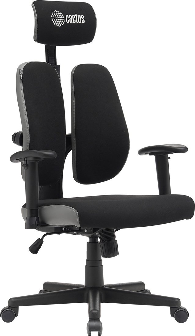 Офисное кресло CACTUS CS-CHR-MC03-BKGY (черный/серый)