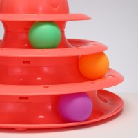 Игрушка для кошек Пижон Игровой комплекс 10241369 (розовый)