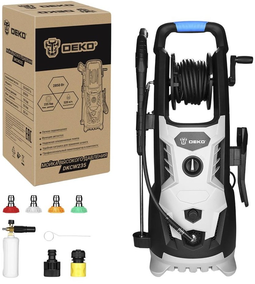 

Мойка высокого давления Deko DKCW235 083-2029