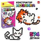 

Конструктор Unicon Мозаика Pixi. Котики 9384100
