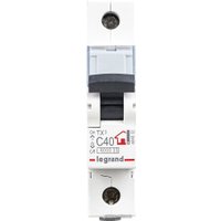 Выключатель автоматический Legrand TX3 1P C 40A 6кА 1M 404032