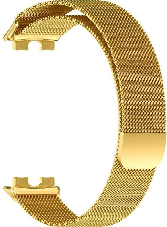 

Браслет Rumi Milanese loop металлический для Huawei Band 8/9 (золотистый)