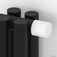 Стальной трубчатый радиатор Сунержа Эстет-11 EU50 500х720 16 секций (матовый черный)