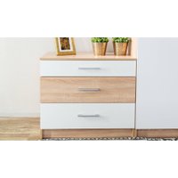 Комплект мебели для спальни Империал Алёна 3 (дуб сонома/белый)