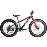 Велосипед Novatrack Fatbike 24 2024 24AHD.SUV.13GR4 (графит)