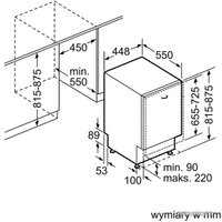 Встраиваемая посудомоечная машина Bosch SPV48M10EU