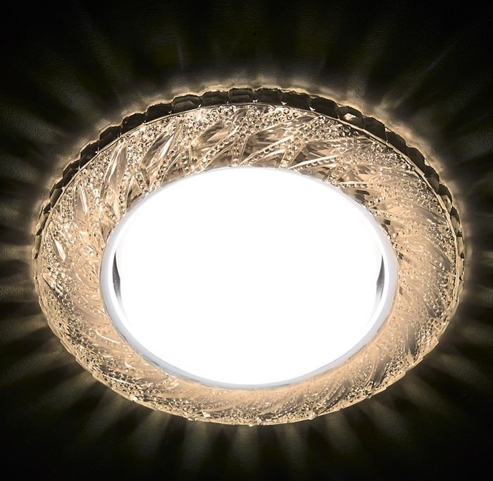 

Точечный светильник Ambrella light GX53 LED G303 CL/WW