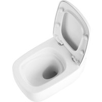 Унитаз подвесной Roxen Martin в комплекте с инсталляцией StounFix Dual Fresh 6 в 1 968524 (кнопка: белый/хром)