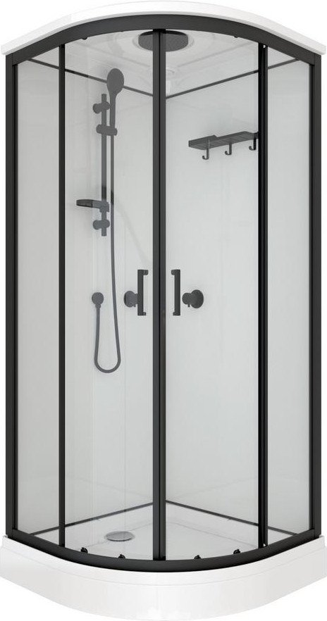 

Душевая кабина Triton Прайм-Блэк М3 90х90А