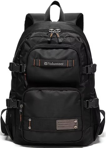 Городской рюкзак Volunteer 1835-02 (черный)