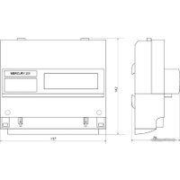 Счетчик электроэнергии Инкотекс Меркурий 231 АМ-01 в Бресте