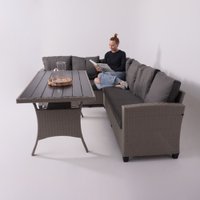 Набор садовой мебели AksHome Rosewood (серый)