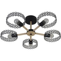 Припотолочная люстра Escada Banjo 679/5P (Black)
