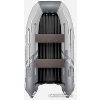 Моторно-килевая лодка Gladiator E420S (светло-серый/серый)