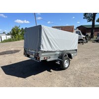 Одноосный прицеп AvtoS A25M1B (2500x1300x300, R13, ресс. AL-KO)