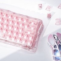Клавиатура Gravastar Mercury V60 Crystal Rose (GravaStar UFO Magnetic)