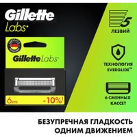 Сменные кассеты для бритья Gillette Labs (6 шт)