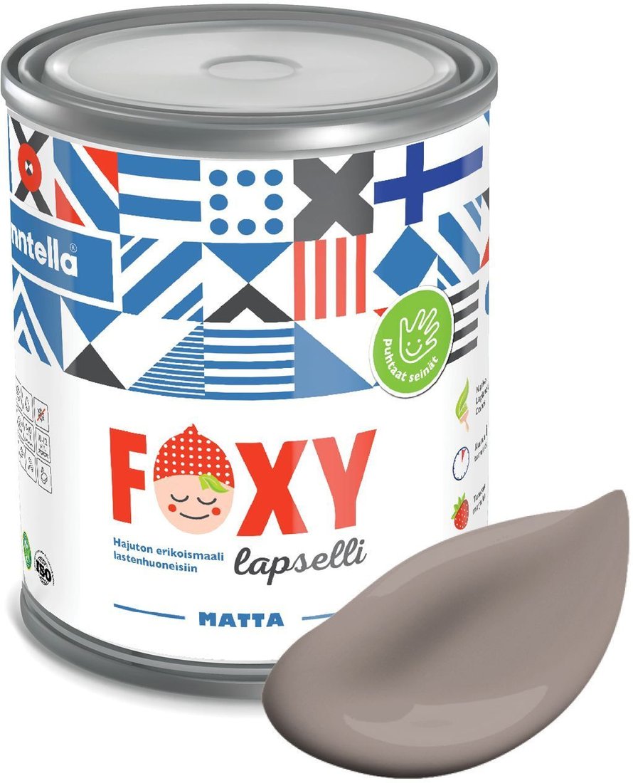 

Краска Finntella Foxy Lapselli Matte Ontto F-50-1-1-FL214 0.9 л (коричневый)