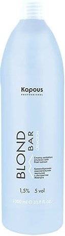 

Окислитель Kapous Professional Blond Bar с экстрактом жемчуга Blond Cremoxon 1.5% 1000 мл