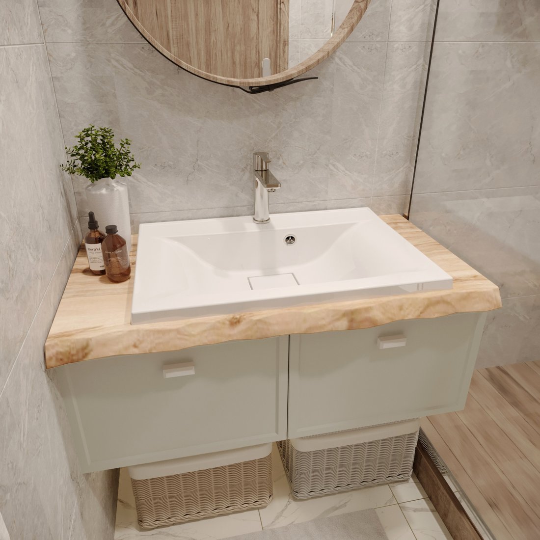 

Умывальник Paola Elegante 750