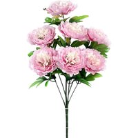 Искусственный букет KlrBy Пионы с добавками БС050