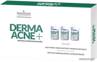  Farmona Ампулы для лица Dermaacne+ активный концентрат для нормализации кожи (5x5 мл)