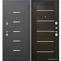 Металлическая дверь Garda Муар Царга Лазер (венге) в Лиде