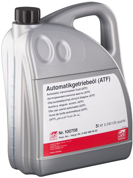 

Трансмиссионное масло Febi bilstein ATF 100708 5л