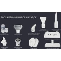 Пылесос Polaris PCW 1445 Steam Clean Pro (белый)