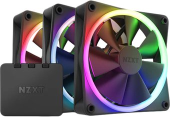 Комплект вентиляторов для корпуса NZXT F120 RGB Triple Pack RF-R12TF-B1
